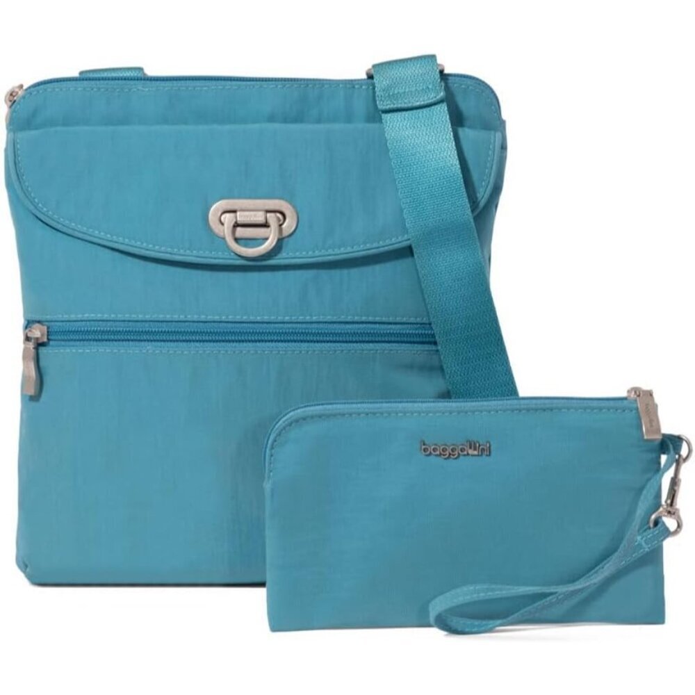 Crossbody Bag Rfid Security Water-Resistant Adjustable Strap